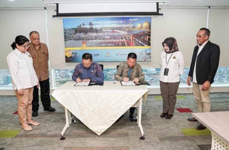 Pertamina Patra Niaga and Indo Sino Oil and Gas Sign PJBG from WK Wain
